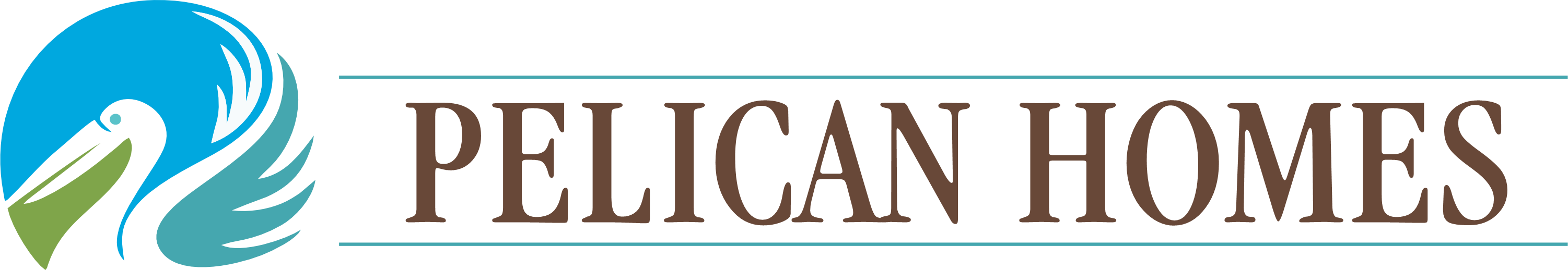 Pelican Homes Horizontal Logo TRANSPARENT